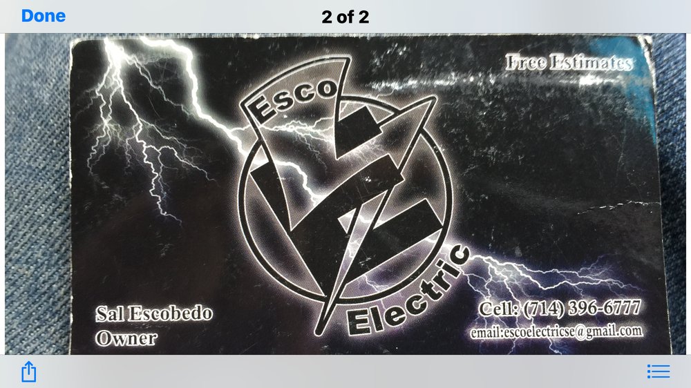 Slide of Esco Electric