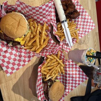 Secret Burger Kitchen - Our order - Burgers Near Me - Seattle, Washington