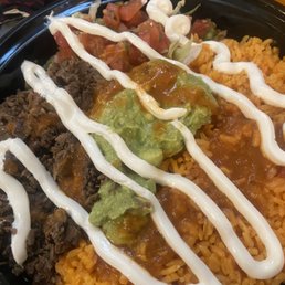 No Meat Burrito Bowl