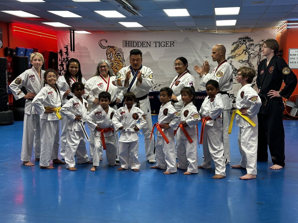 Parks ATA Hidden Tigers Taekwondo Logo