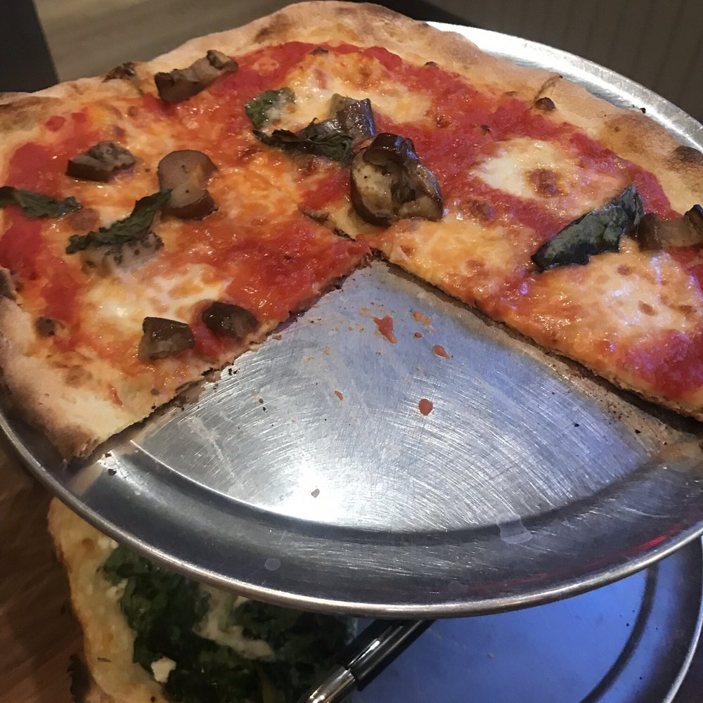 Enza - The MARGHERITA + eggplant - Pizza Near Me - Wyndmoor, Pennsylvania Enza - The MARGHERITA + eggplant - Pizza Near Me - Wyndmoor, Pennsylvania