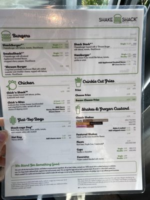 Menu photo 6 Shake Shack Kirkland Kirkland, WA Menu photo 6 Shake Shack Kirkland Kirkland, WA