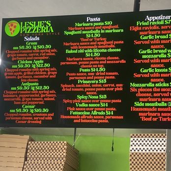 Leslie’s Pizzeria - Menu - Pizza Near Me - Downey, California Leslie’s Pizzeria - Menu - Pizza Near Me - Downey, California