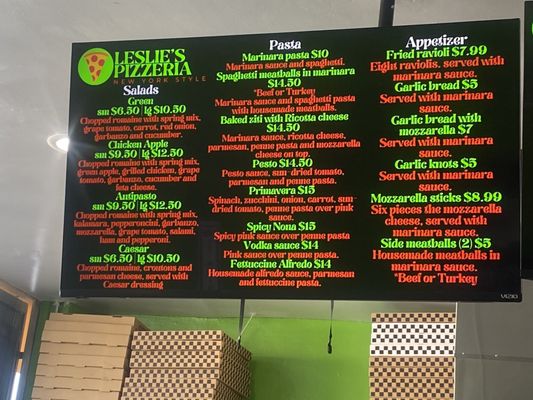 Menu photo 4 Leslie’s Pizzeria Downey, CA Menu photo 4 Leslie’s Pizzeria Downey, CA