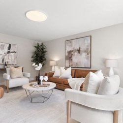 A Prima Vista Home - Beautiful formal living room staging, San Jose, CA Home Staging