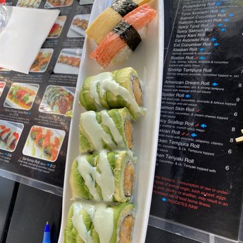 Sushi Taku - Green Turtle Roll - Japanese Near Me - Chicago, Illinois Sushi Taku - Green Turtle Roll - Japanese Near Me - Chicago, Illinois