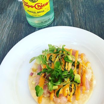 Señor Bear - Delicious ceviche tostada - Latin American Near Me - Denver, Colorado Señor Bear - Delicious ceviche tostada - Latin American Near Me - Denver, Colorado
