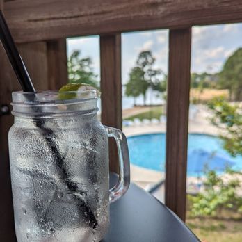 The Lake House - Full bar with refreshing cocktails and a view of both the pool and the lake! - Seafood Near Me - Santee, South Carolina The Lake House - Full bar with refreshing cocktails and a view of both the pool and the lake! - Seafood Near Me - Santee, South Carolina