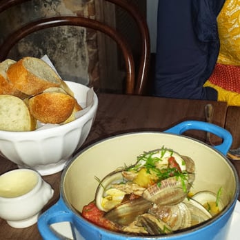 Chez Nous - Delicious seafood pot - French Near Me - Charleston, South Carolina Chez Nous - Delicious seafood pot - French Near Me - Charleston, South Carolina