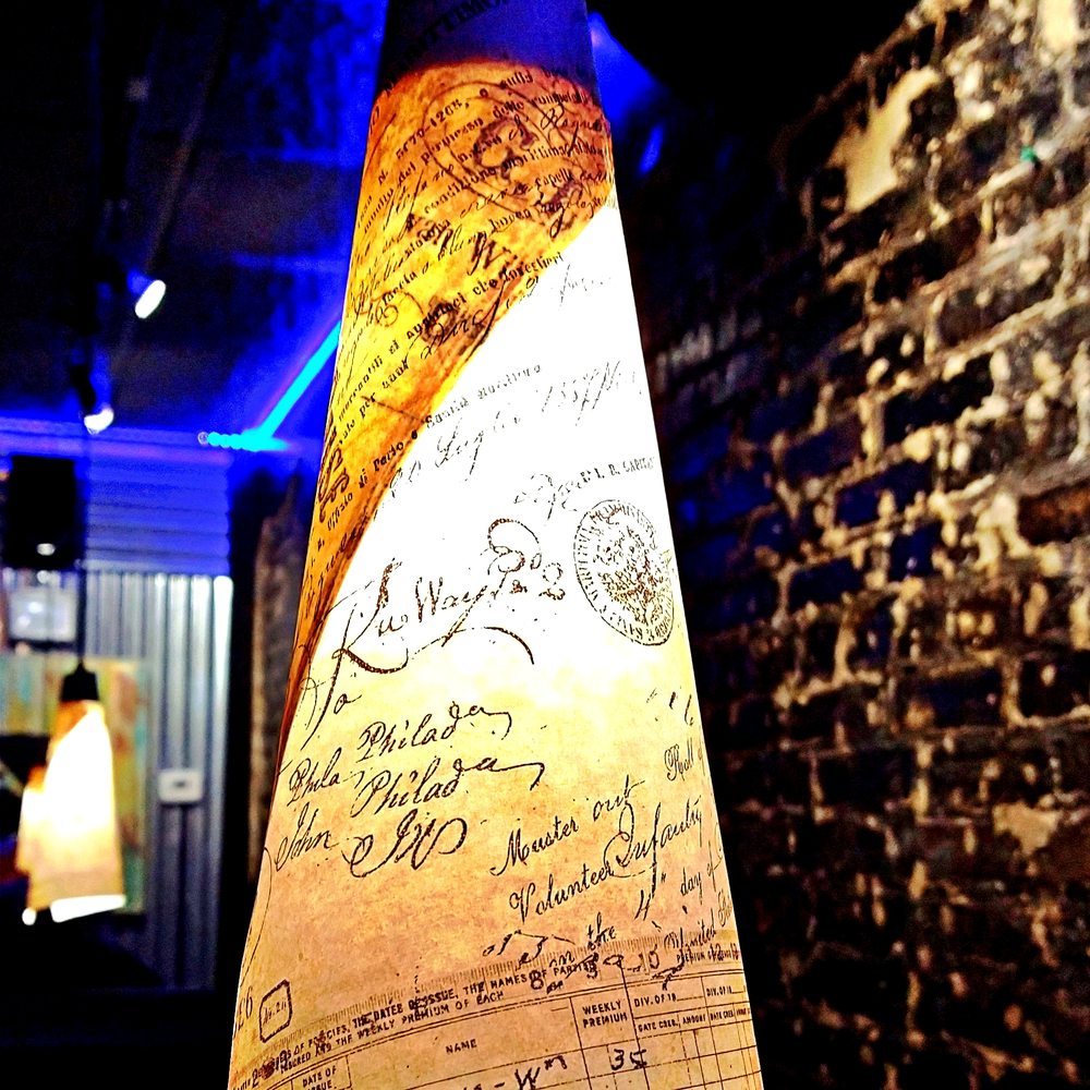 The Blu Moon Bistro - a piece of paper with writing on it - New American Near Me - Ludington, Michigan