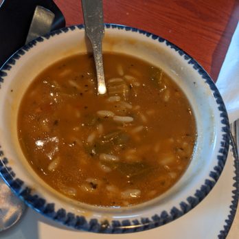 Red Lobster - "seafood" gumbo (there was no seafood in it), maybe they thought we asked for a vegan gumbo? - Seafood Near Me - Shenandoah, Texas