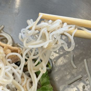 Pho So 1 - undercooked rice noodles - Vietnamese Near Me - Van Nuys, California