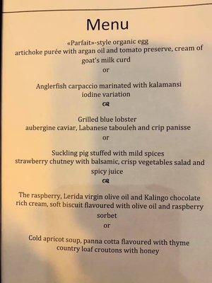 Menu photo 5 Bellefeuille - Saint-James Paris Restaurant Paris, 75