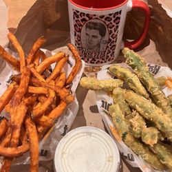 Habit Burger & Grill - Sweet Potato Fries & Tempura Green Beans