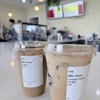 He Brews Cafe - Milk + honey + cinnamon so delicious - Coffee & Tea Near Me - Los Angeles, California He Brews Cafe - Milk + honey + cinnamon so delicious - Coffee & Tea Near Me - Los Angeles, California