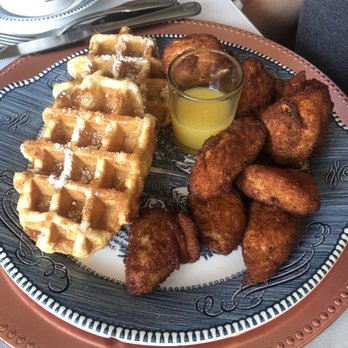The Parkview - Chicken and waffles- with HONEY DRIZZLE.so good - French Near Me - Westfield, New York The Parkview - Chicken and waffles- with HONEY DRIZZLE.so good - French Near Me - Westfield, New York