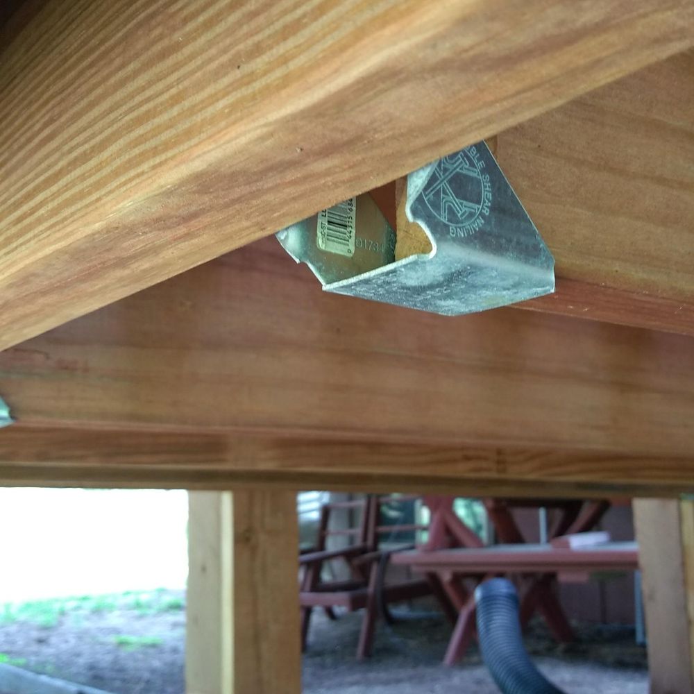 Iron Bison Construction - Incorrectly installed joist hangers. - Patio Coverings Near Me - Littleton, Colorado Iron Bison Construction - Incorrectly installed joist hangers. - Patio Coverings Near Me - Littleton, Colorado