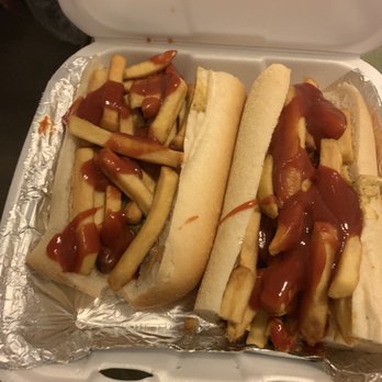 Gencarelli's Pizza Factory - Double Italian Hot Dogs - Italian Near Me - Newark, New Jersey