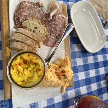Bistro Hilary - Charcuterie board, best part of the meal - French Near Me - Senoia, Georgia