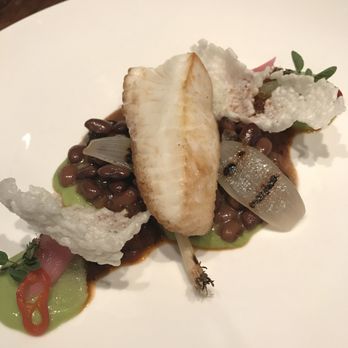 Trokay - Fish (I forgot if it was a seabass or cod) - New American Near Me - Truckee, California