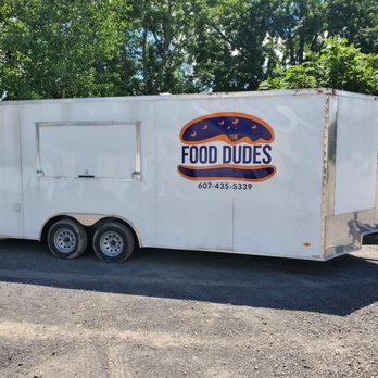 Food Dudes - a food truck parked in a parking lot - Food Delivery Services Near Me Food Dudes - a food truck parked in a parking lot - Food Delivery Services Near Me