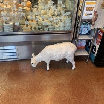 Cailloux Cheese Shop - Cheese! ...and a Goat (statue) - Cheese Shops Near Me - Solvang, California