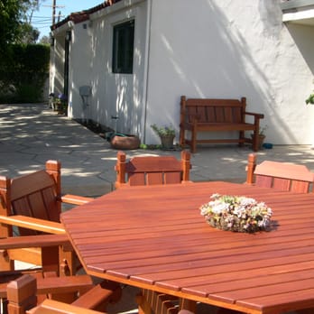 AJ Houston Construction - Outdoor Mahogany Furniture - General Contractors Near Me
