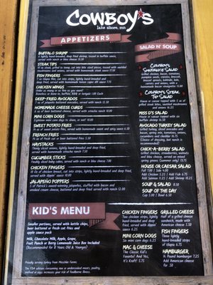 Menu photo 3 Cowboys Lake Shore, MN Menu photo 3 Cowboys Lake Shore, MN