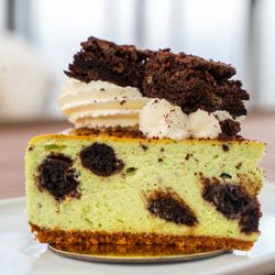 Bartlett's Farm - Mint brownie cheesecake