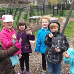 Palos Park Episcopal Daycare & Learning Center - Helping clean up on Earth Day!