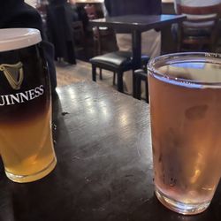 Gannon's Pub - Half & half and cider