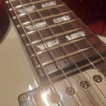 Chasing Tone Guitars - Beautiful shiny frets - Musical Instrument Services Near Me