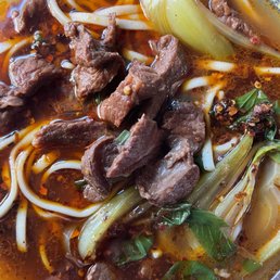 Taiwanese beef noodle soup