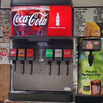 Paco's Tacos - This is the soda machine - Mexican Near Me - San Bernardino, California Paco's Tacos - This is the soda machine - Mexican Near Me - San Bernardino, California
