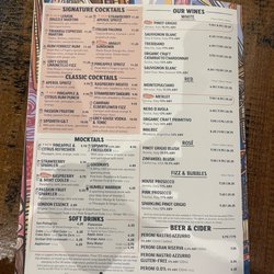 Zizzi - Menu