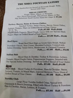 Menu photo 5 Soda Fountain Eatery Anadarko, OK Menu photo 5 Soda Fountain Eatery Anadarko, OK