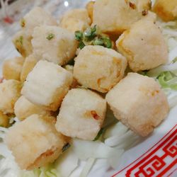 Four Season's - Get these appetizer tofu yummies! (No spice!) Addictive!