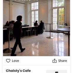 Chalsty's Cafe - My ancient photo is featured on the Search Page. Weird choice on 05/08/25.