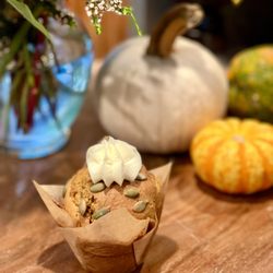 Village Hearth Bakery & Cafe - Pumpkin muffins