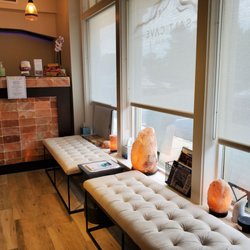 Salt Cave of Darien - They have so many products!!! The salt lamps are awesome! They even have light bulbs filled with salt, candles and many other goodies!