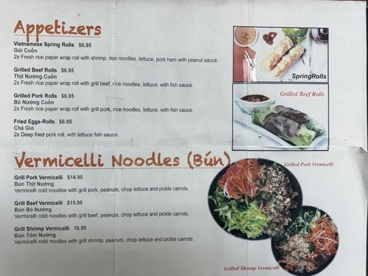 Menu photo 2 Van Vietnamese Cuisine Hilo, HI