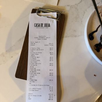 Casa De Julia - The extra drink under our tab - Mexican Near Me - Phoenix, Arizona