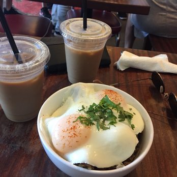 Bogart's Cafe - Pork adobo fried rice with 2 eggs, so much ! - Breakfast & Brunch Near Me - Honolulu, Hawaii Bogart's Cafe - Pork adobo fried rice with 2 eggs, so much ! - Breakfast & Brunch Near Me - Honolulu, Hawaii