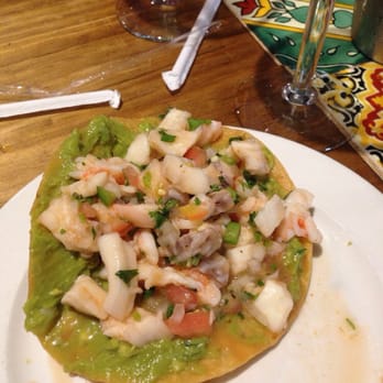 La Mancha - Ceviche tostada was wonderful. - Tex-Mex Near Me - Austin, Texas