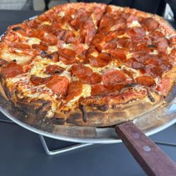 The Works Pizza - Pepperoni pizza