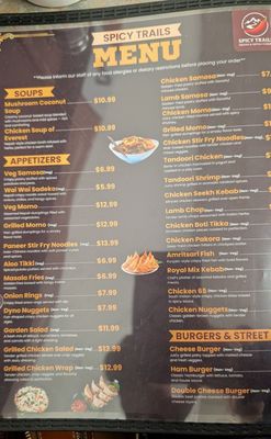 Menu photo 2 Spicy Trails Brockport, NY Menu photo 2 Spicy Trails Brockport, NY