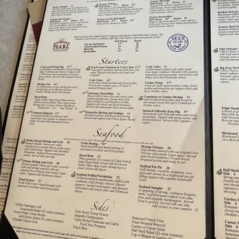 Half Shell Oyster House - Menu - Seafood Near Me - Biloxi, Mississippi Half Shell Oyster House - Menu - Seafood Near Me - Biloxi, Mississippi