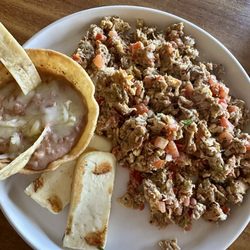 Roma Roma - Machaca and beans