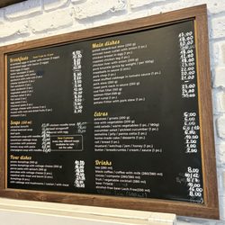 Bar Mleczny Stągiewna - Menu in Polish