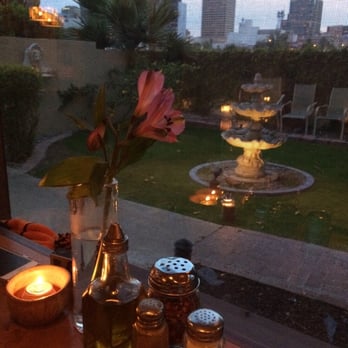 Cibo - Our view when we first arrived. The evening was even more beautiful - Pizza Near Me - Phoenix, Arizona